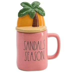 Rae Dunn Sandals Season Mug NWT NIB Factory Sealed